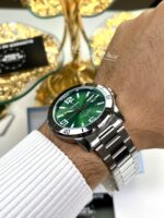 Casio Homme  MTP-VD01D-3BV Élégante Acier Vert Résistante Étanche MTP-VD01D-3BV https://aiguilledeluxe.com original Algerie DZ