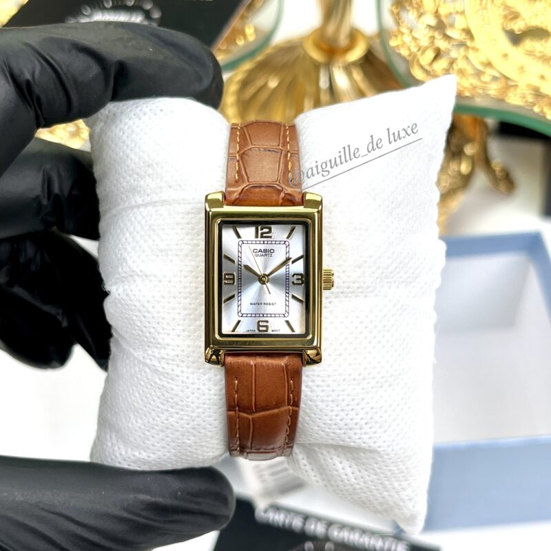 Casio Femme LTP-1234GLL-7A Montre Analogique Classique Boîtier Carré  Doré LTP-1234GLL-7A https://aiguilledeluxe.com original Algerie DZ