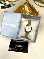 Casio Femme Montre Analogique LTP-1129G-7A Élégance Bicolore et Design Raffiné LTP-1129G-7A https://aiguilledeluxe.com original Algerie DZ