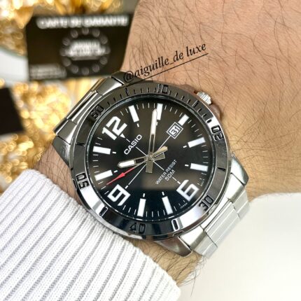 Casio Homme Analogique MTP-VD01D-1B Élégance Sportive Robustesse MTP-VD01D-1B https://aiguilledeluxe.com original Algerie DZ