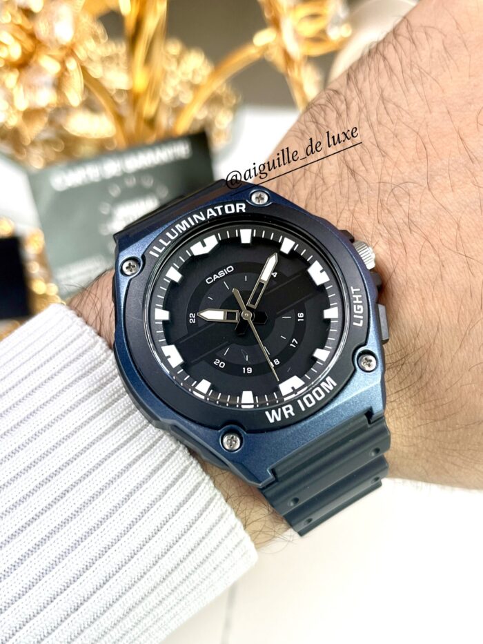 Casio Homme Analogique MWC-100H-2A Sportif avec Éclairage LED Étanchéité 100M MWC-100H-2A https://aiguilledeluxe.com original Algerie DZ