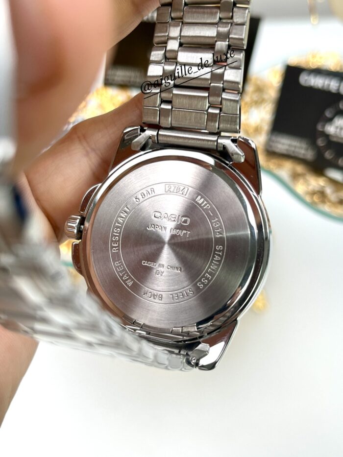 Casio Homme Montre Analogique MTP-1314D-2A Élégance Bleue MTP-1314D-2A https://aiguilledeluxe.com original Algerie DZ