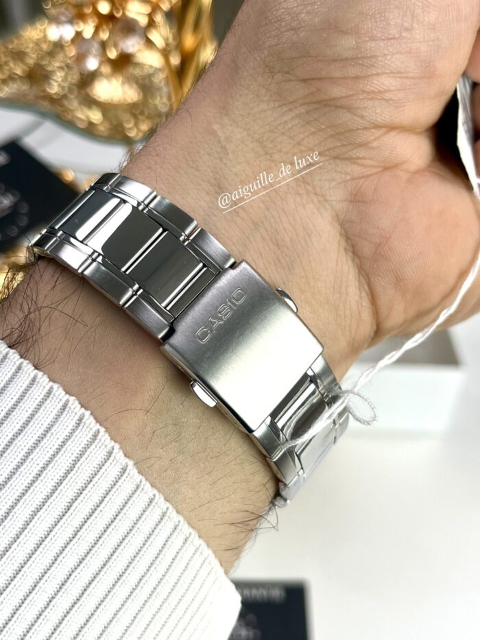 Casio Homme MTP-1374D-1A3 Multifonctions Acier Cadran Noir MTP-1374D-1A3 https://aiguilledeluxe.com original Algerie DZ