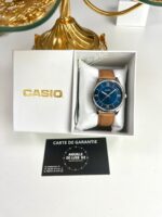 Casio Homme MTP-V005L-2B5 Classique Cadran Bleu Bracelet Cuir Marron MTP-V005L-2B5 https://aiguilledeluxe.com original Algerie DZ