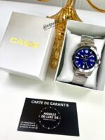 Casio Homme MTP-VD01D-2E Elégante Sportive Cadran Bleu Bracelet en Acier MTP-VD01D-2E https://aiguilledeluxe.com original Algerie DZ