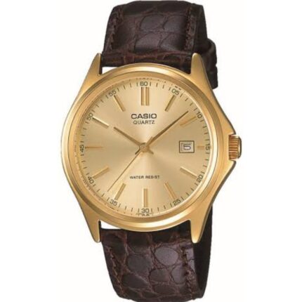 Casio Homme MTP-1183Q-9A Cuir Cadran Doré MTP-1183Q-9A https://aiguilledeluxe.com original Algerie DZ