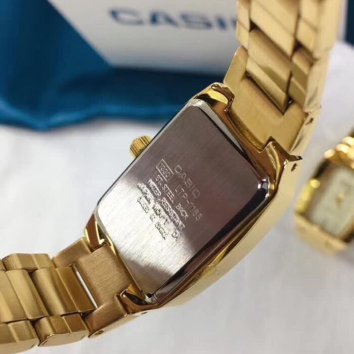 Casio Femme LTP-1165N-1C Classe Plaqué Or Cadran Noir LTP-1165N-1C https://aiguilledeluxe.com original Algerie DZ