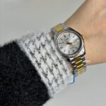 Casio Femme LTP-1302SG-7A Élégante Cadran Argenté Bracelet Bicolore LTP-1302SG-7A https://aiguilledeluxe.com original Algerie DZ