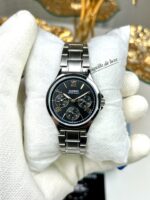 Casio Femme LTP-V300D-1A2 Élégante Acier Inoxydable Cadran Noir Multifonction LTP-V300D-1A2 https://aiguilledeluxe.com original Algerie DZ