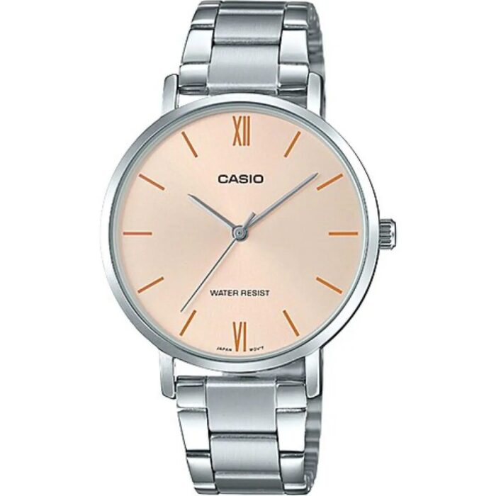 Casio Femme LTP-VT01D-4B Simplicité Elégance Cadran Rose LTP-VT01D-4B https://aiguilledeluxe.com original Algerie DZ