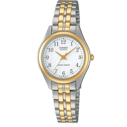 Casio Femme Montre Analogique LTP-1129G-7B Élégance Bicolore Raffiné Chiffres Arabes LTP-1129G-7B https://aiguilledeluxe.com original Algerie DZ