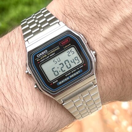 Casio Homme A159W-N1 Vintage Digitale Acier Inoxydable A159WA-N1 https://aiguilledeluxe.com original Algerie DZ