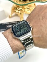 Casio Homme AE-1200WD-1A Classique Robuste Acier Inoxydable Argenté Digital Multifonction 100M AE-1200WD-1A https://aiguilledeluxe.com original Algerie DZ
