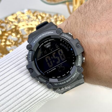Casio Homme AE-1500WH-8B Pratique Digitale Cadran Sombre Bracelet Résine AE-1500WH-8B https://aiguilledeluxe.com original Algerie DZ
