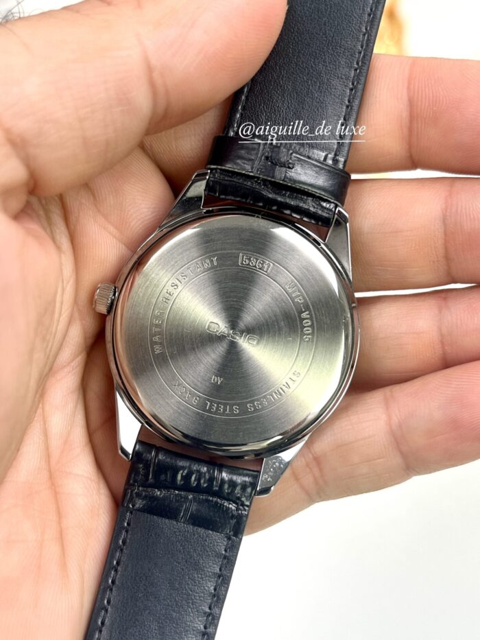Casio Homme Analogique MTP-V005L-1B Classique Bracelet Cuir Étanche MTP-V005L-1B https://aiguilledeluxe.com original Algerie DZ