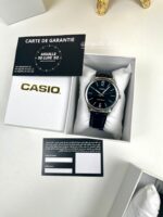 Casio Homme Analogique MTP-V005L-1B Classique Bracelet Cuir Étanche MTP-V005L-1B https://aiguilledeluxe.com original Algerie DZ
