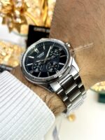 Casio Homme MTP-1375D-1A Chronographe Brillant Bracelet Acier Cadran Noir Élégant MTP-1375D-1A https://aiguilledeluxe.com original Algerie DZ