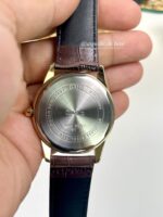 Casio Homme MTP-V001GL-1B Élégante Plaqué Or Cadran Noir Bracelet Cuir MTP-V001GL-1B https://aiguilledeluxe.com original Algerie DZ