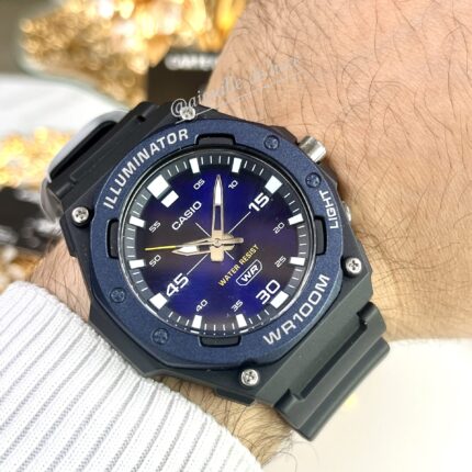Casio Homme MW-620H-2A Robuste Cadran Bleu Bracelet Résine Etanchéité 10 Bars MW-620H-2A https://aiguilledeluxe.com original Algerie DZ