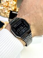 Casio Unisexe A168WGG-1B Élégance Sombre Acier Inoxydable Noir Digital Multifonction A168WGG-1B https://aiguilledeluxe.com original Algerie DZ