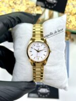Casio Femme LTP-1274G-7A Élégante Cadran Blanc Bracelet Doré LTP-1274G-7A https://aiguilledeluxe.com original Algerie DZ