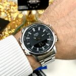 Casio Homme AMW-880D-1A Analogique Numérique Acier Inoxydable Autonomie 10 Ans AMW-880D-1A https://aiguilledeluxe.com original Algerie DZ