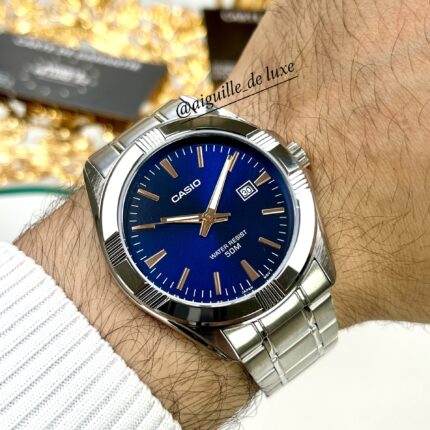 Casio Homme MTP-1308D-2A Analogique Cadran Bleu MTP-1308D-2A https://aiguilledeluxe.com original Algerie DZ