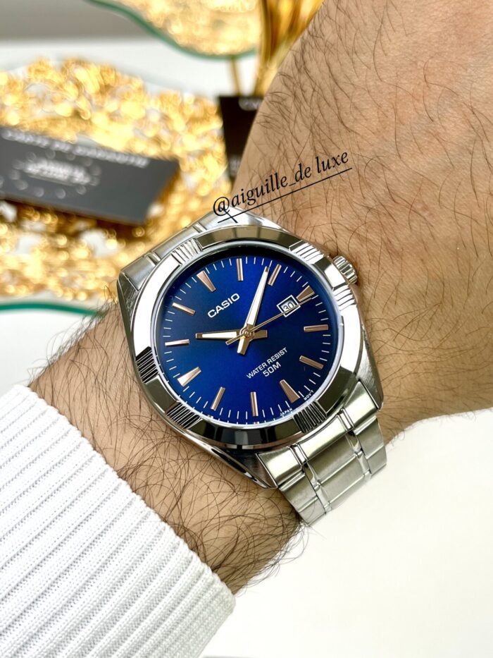 Casio Homme MTP-1308D-2A Analogique Cadran Bleu MTP-1308D-2A https://aiguilledeluxe.com original Algerie DZ