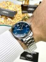 Casio Homme MTP‑V004D‑2B Élégante Robuste Cadran Bleu en Acier MTP-V004D-2B https://aiguilledeluxe.com original Algerie DZ
