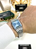 Casio Unisexe AQ-230A-2A1 Analogique-Digitale Cadran Bleu Clair AQ-230A-2A1 https://aiguilledeluxe.com original Algerie DZ