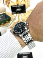 Casio Homme MTP-1370D-1A2 Classique Acier Inoxydable Cadran Noir Affichage Jour/Date MTP-1370d-1A2 https://aiguilledeluxe.com original Algerie DZ