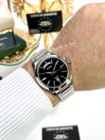 Casio Homme MTP-1370D-1A2 Classique Acier Inoxydable Cadran Noir Affichage Jour/Date MTP-1370d-1A2 https://aiguilledeluxe.com original Algerie DZ