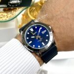 Casio Homme MTP-VD01-2E Sportive Boîtier Acier Inoxydable Cadran Bleu Foncé Bracelet Résine Noire MTP-VD01-2E https://aiguilledeluxe.com original Algerie DZ