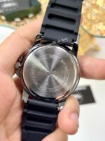 Casio Homme MTP-VD01-2E Sportive Boîtier Acier Inoxydable Cadran Bleu Foncé Bracelet Résine Noire MTP-VD01-2E https://aiguilledeluxe.com original Algerie DZ