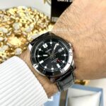 Casio Homme MTP-VD01L-1E  Sportive Cadran Noir Bracelet Cuir Noir MTP-VD01L-1E https://aiguilledeluxe.com original Algerie DZ