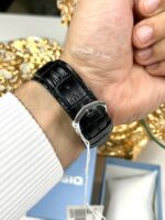 Casio Homme MTP-VD01L-1E  Sportive Cadran Noir Bracelet Cuir Noir MTP-VD01L-1E https://aiguilledeluxe.com original Algerie DZ