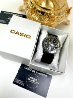 Casio Homme MTP-VD300-1B Multifonction Boîtier Acier Inoxydable Bracelet Résine Noire MTP-VD300-1B https://aiguilledeluxe.com original Algerie DZ