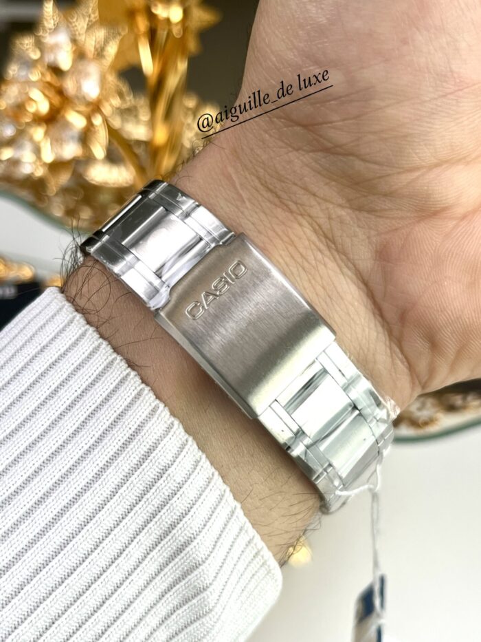 Casio Homme MTP‑V005D‑7B5 Élégante et Robuste Acier Argenté MTP-V005D-7B5 https://aiguilledeluxe.com original Algerie DZ