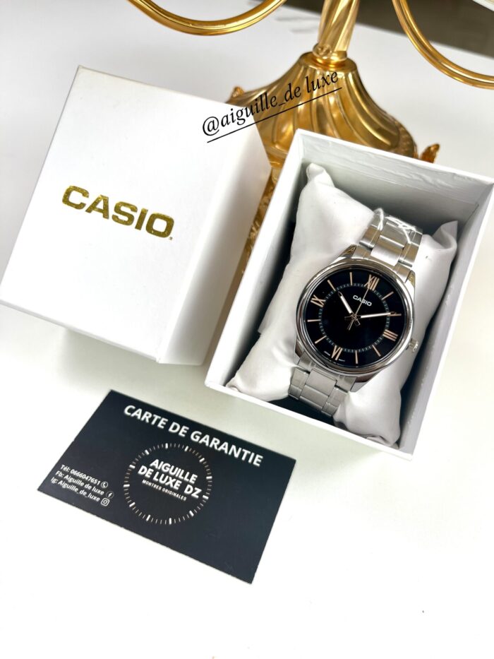 Casio Homme MTP‑V005D‑7B5 Élégante et Robuste Acier Argenté MTP-V005D-7B5 https://aiguilledeluxe.com original Algerie DZ