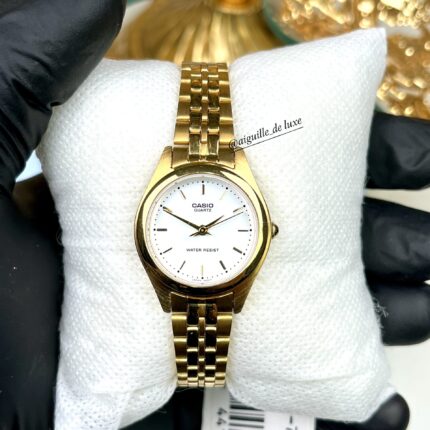 Casio Femme LTP-1129N-7A Montre Classique Élégante Acier Doré (Copie) LTP-1129N-7A-1 https://aiguilledeluxe.com original Algerie DZ