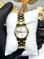 Casio Femme LTP-V002G-9B3  Dorée Bracelet Acier Affichage Date LTP-V002G-9B3 https://aiguilledeluxe.com original Algerie DZ