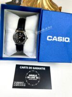 Casio Femme LTP-V002L-1B3 Cuir Noir Cadran Noir Affichage Date LTP-V002L-1B3 https://aiguilledeluxe.com original Algerie DZ
