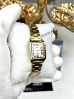 Casio Femme LTP-V007G-9B Rectangulaire Dorée Élégante Bracelet Acier Inoxydable LTP-V007G-9B https://aiguilledeluxe.com original Algerie DZ