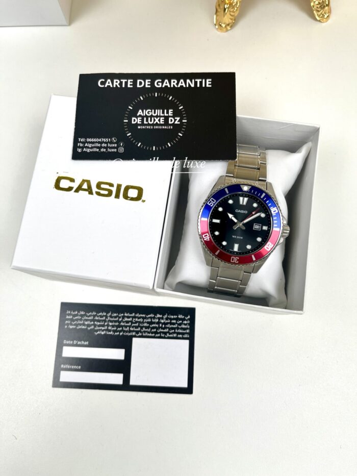 Casio Homme MDV-107D-1A3V Acier Inoxydable Sport Classe Robustesse 200m MDV-107D-1A3V https://aiguilledeluxe.com original Algerie DZ