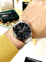 CASIO HOMME MTP-1374D-1A Acier Inoxydable Cadran Noir Multifonctions 50m MTP-1374D-1A https://aiguilledeluxe.com original Algerie DZ