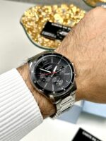 CASIO HOMME MTP-1374D-1A Acier Inoxydable Cadran Noir Multifonctions 50m MTP-1374D-1A https://aiguilledeluxe.com original Algerie DZ