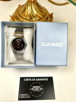 Casio Homme MTP-B146D-1AV Acier Inoxydable Cadran Noir Jour/Date MTP-B146D-1A https://aiguilledeluxe.com original Algerie DZ