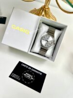 Casio Homme MTP-E735D-7AV  Acier Inoxydable  Noir  Affichage Jour/Date MTP-E735D-1A https://aiguilledeluxe.com original Algerie DZ