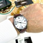 Casio Homme MTP-V005L-7B5 Classique Cadran Argenté Bracelet Cuir Marron MTP-V005L-7B5 https://aiguilledeluxe.com original Algerie DZ