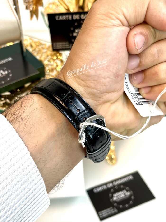 Casio Homme MTP-V300L-1A Montre Classique Multifonction Bracelet Cuir Noir MTP-V300L-1A https://aiguilledeluxe.com original Algerie DZ